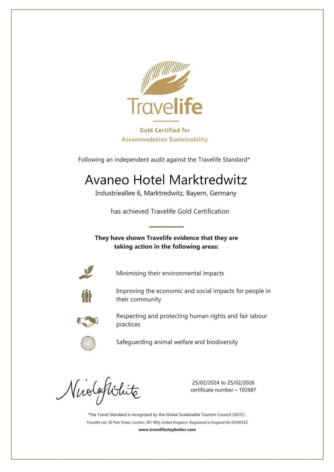 Avaneo Hotel Marktredwitz Zewnętrze zdjęcie